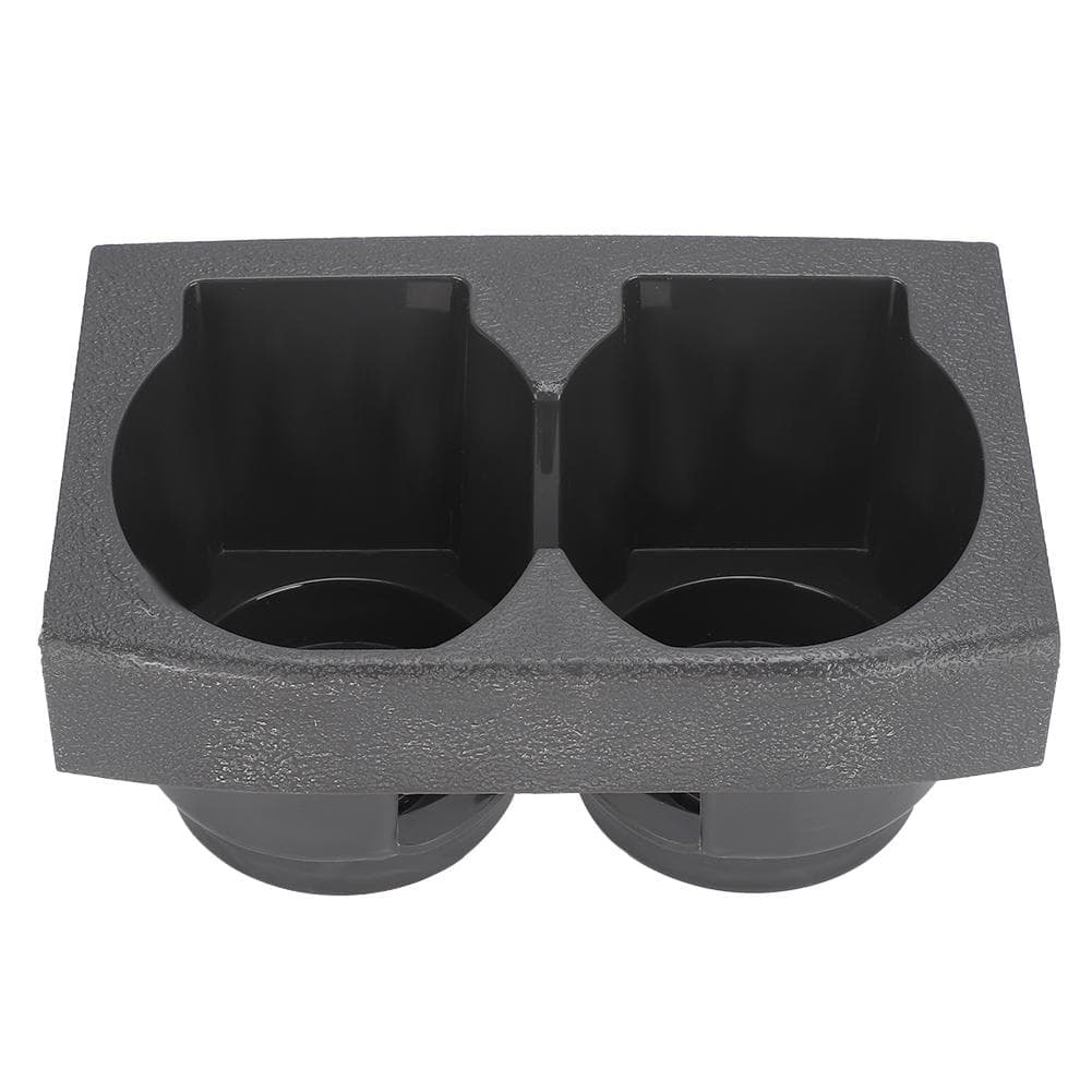 Dual Hole Cup Holder Centre Console Beverages Drinks Stand Fits for Nissan Patrols GU Y61 gray