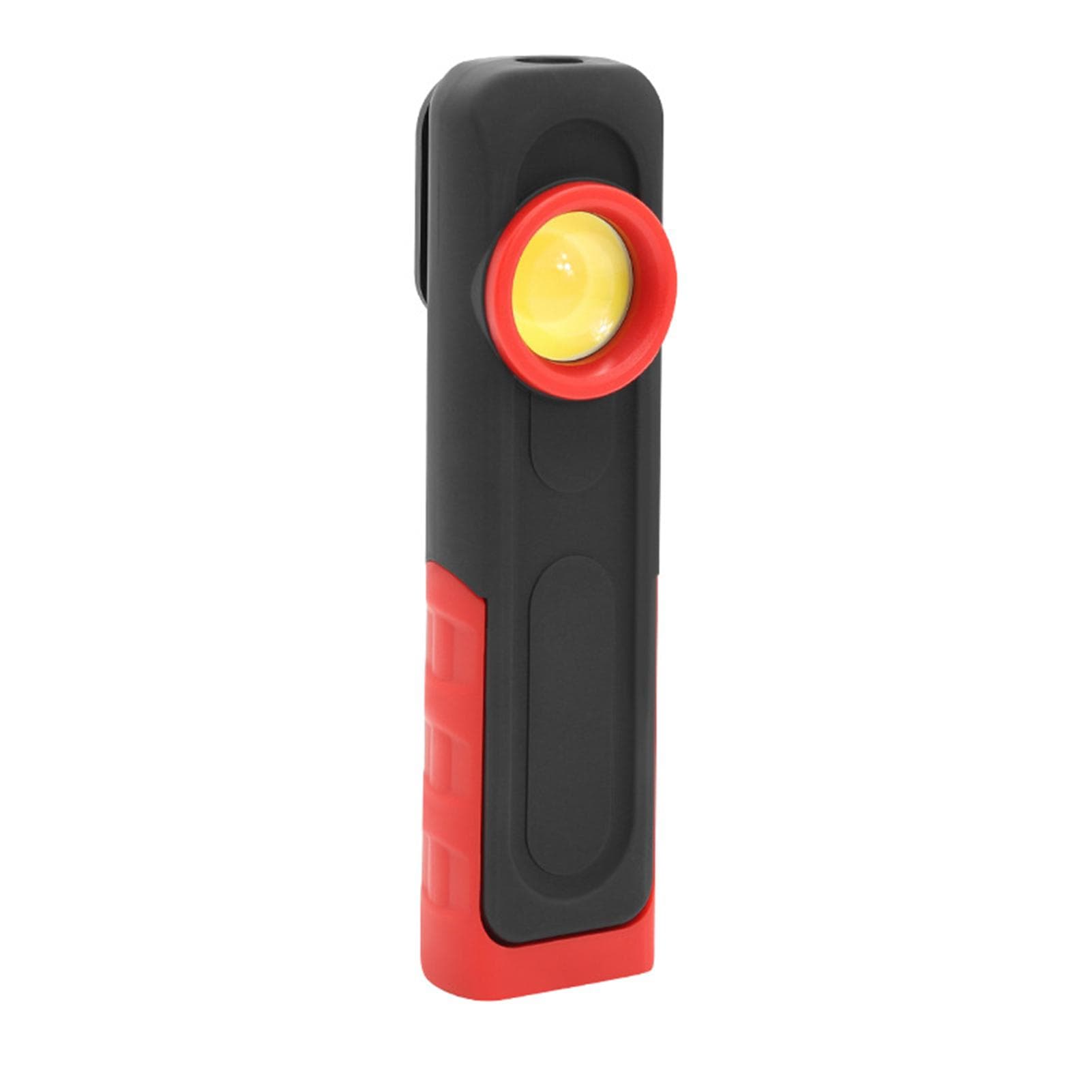 Rechargeable LED Work Light with Magnetic Base and 360 degrees  Rotation Hook, Portable Super Bright red black