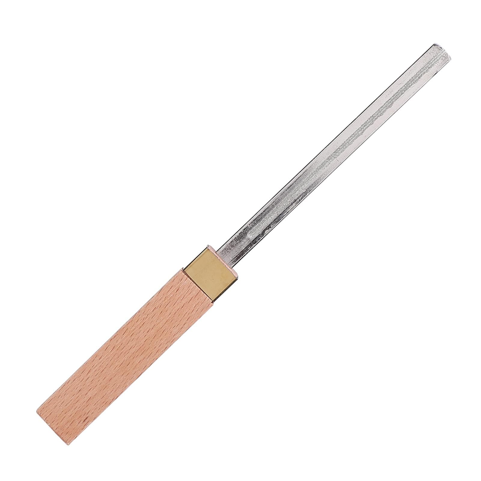4 Slots Fret File Square Wood Handle Guitar Fret Crowning File 1mm 2mm 3mm 4mm with 2 Protective