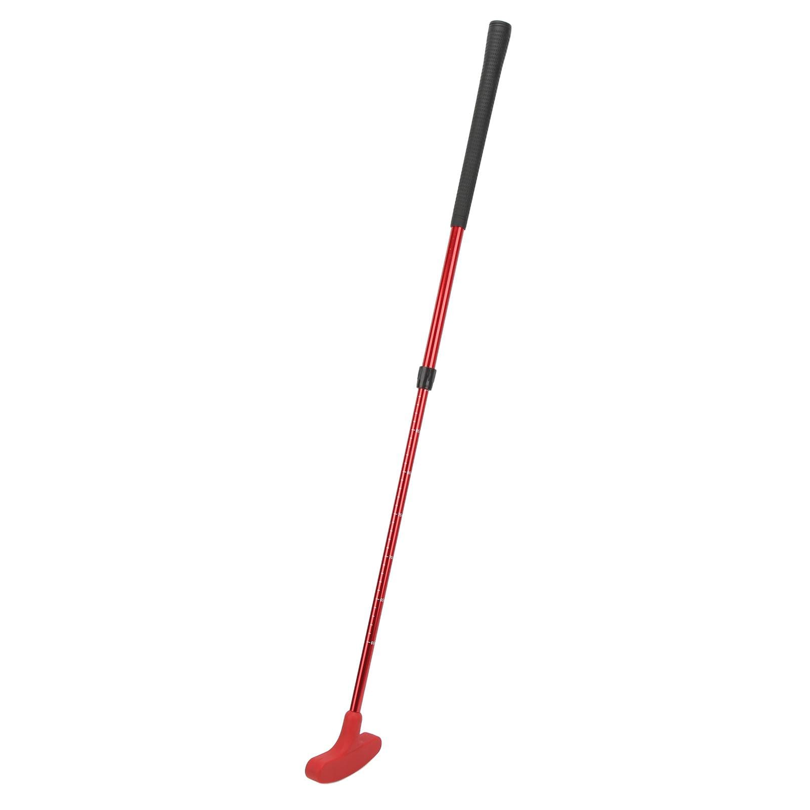 Golf Putter Retractable Adjustable Double Sides Golf Tool with Scale for Children Adults