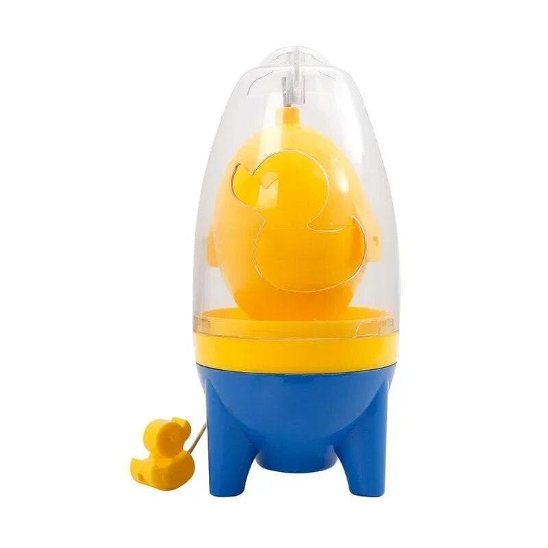 Home Egg Scrambler Hand Eggs Shaker Mixer Food Grade Silicone Egg Spinner Manual Tool In Shell Egg Spinner For Hard Boiled Eggs red