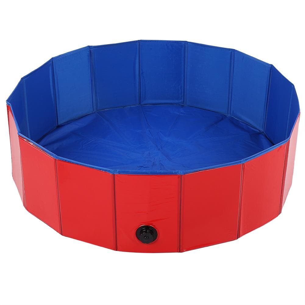 Dog Pool Foldable Pet Bathing Pools Pet Bath Swimming Tub Bathtub for Dogs Cats AnimalsRed L Large red
