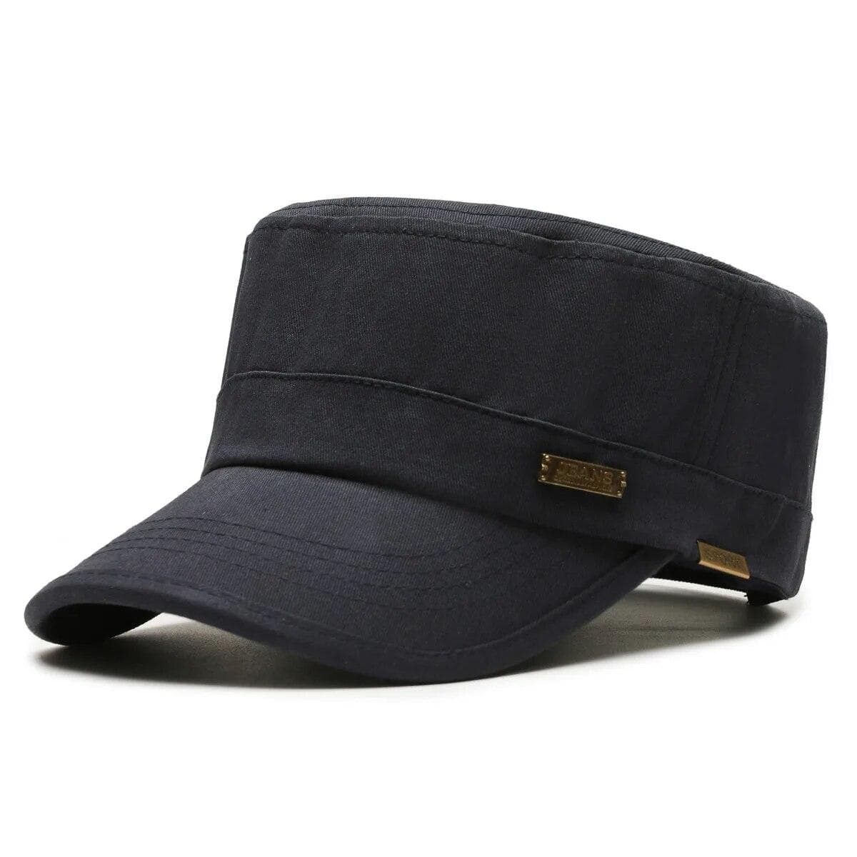 Flat Hat Men's Fishing Shade Breathable Baseball Cap Spring And Autumn Cotton Single Hat Outdoor Casual All-In-One Cap Adjustable grey