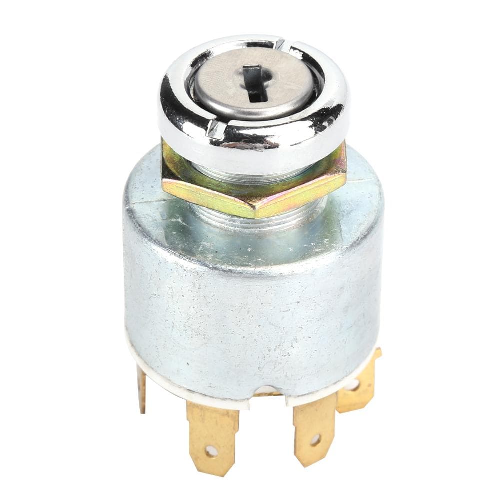 12V Ignition Switch with 2 Keys Universal Accessory for Boat Car Lawnmower
