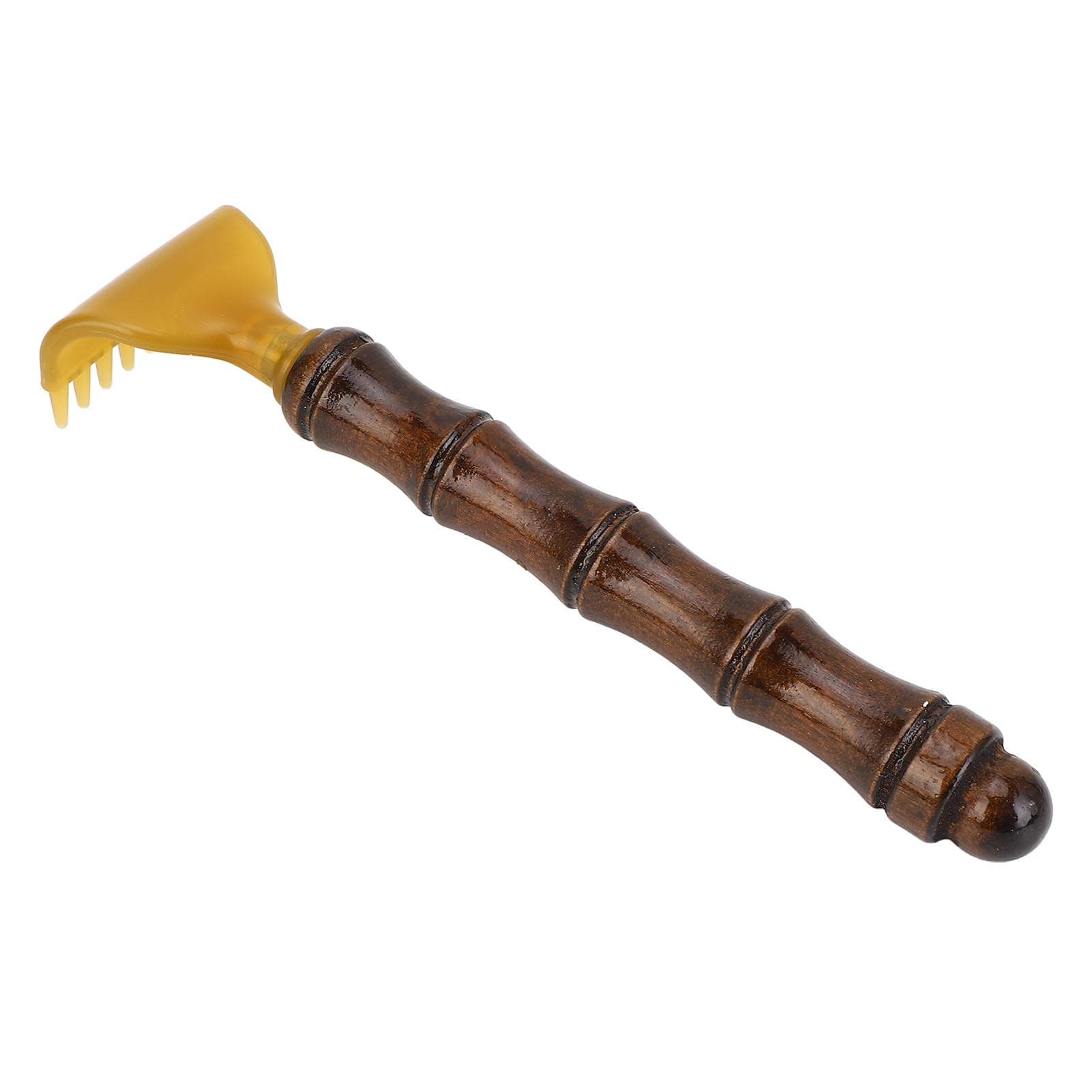 Portable Extendable Back Scratcher Ergonomic Handle Wood Telescoping Back Scratcher for Travel Work