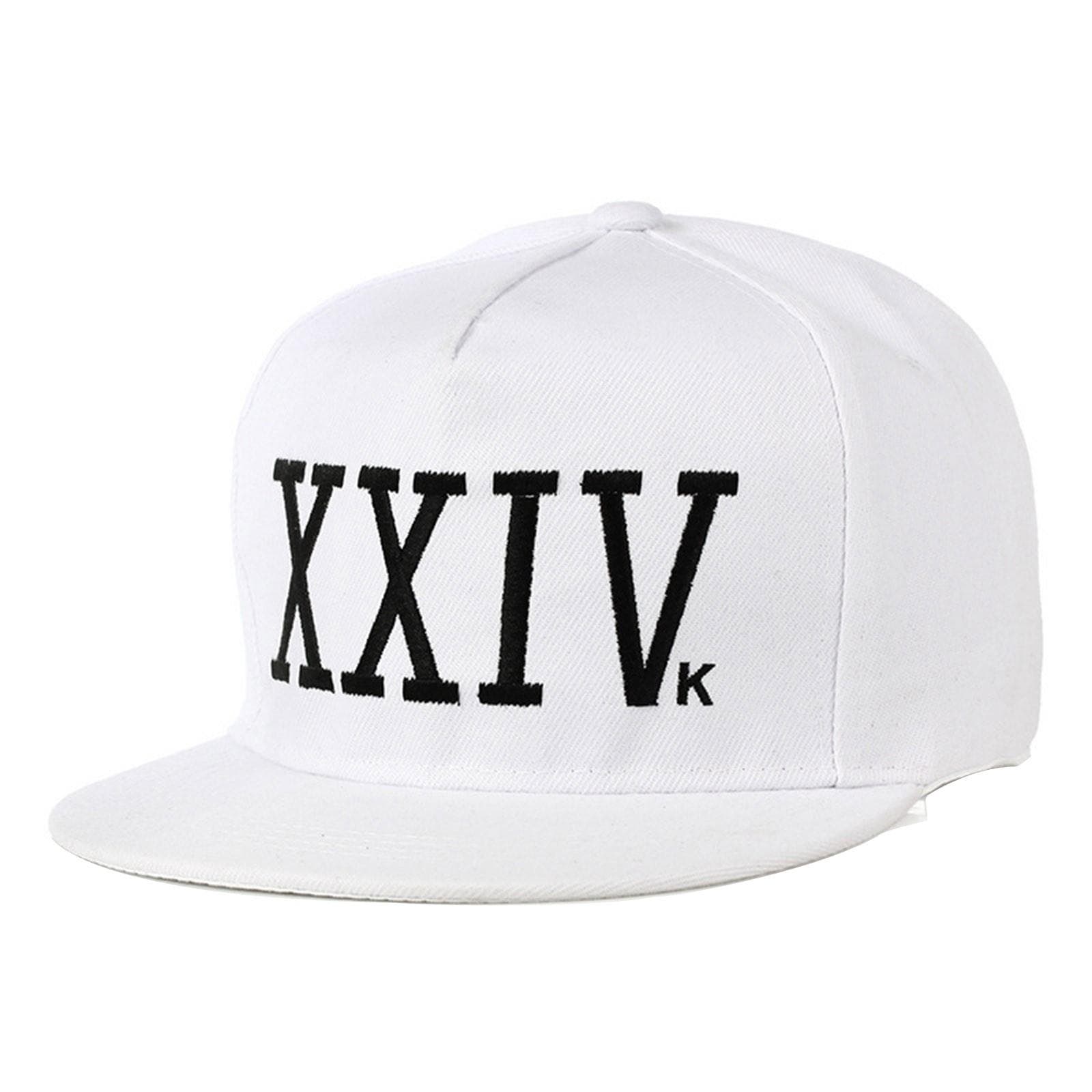 2021 Unisex Bruno Mars Baseball Cap 24k Magic Gorras K-Pop Cotton Bone Rapper Xxiv Dad Hat Hip Hop Snapback Sun Caps Casquette One Size white