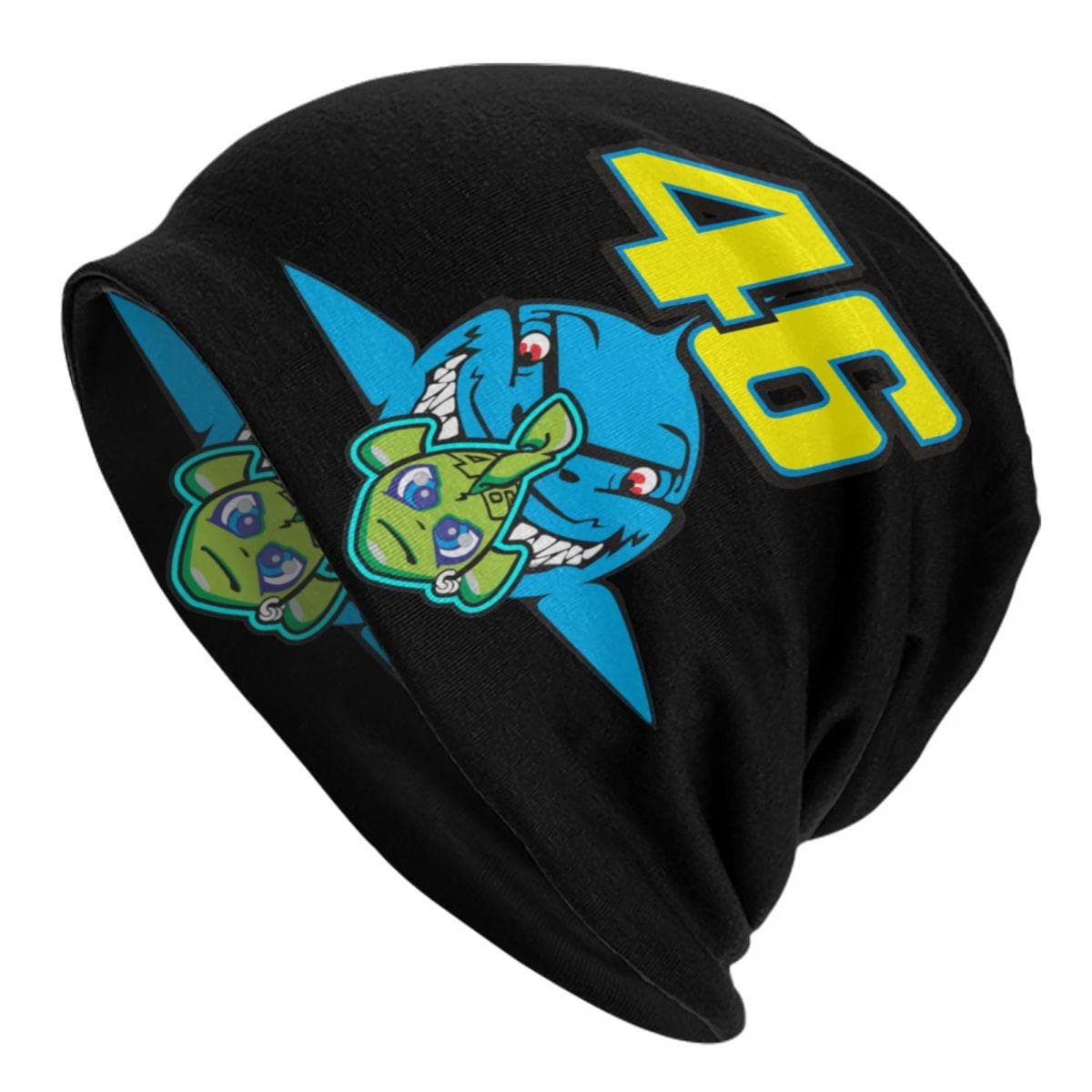 Rossi Skullies Beanies Caps Unisex Winter Warm Knitting Hat Women Unisex Cool Adult Motorcycle Racing Bonnet Hats Outdoor Ski Cap Beanies Hat