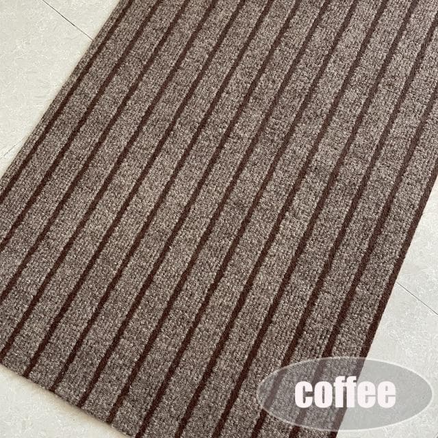 Long Kitchen Rug Washable Floor Mat For Kitchen Front Doormat Outside Entrance Door Anti-Slip Floor Covering Mat Outdoor Terrace 50cm*80cm 1pc coffee