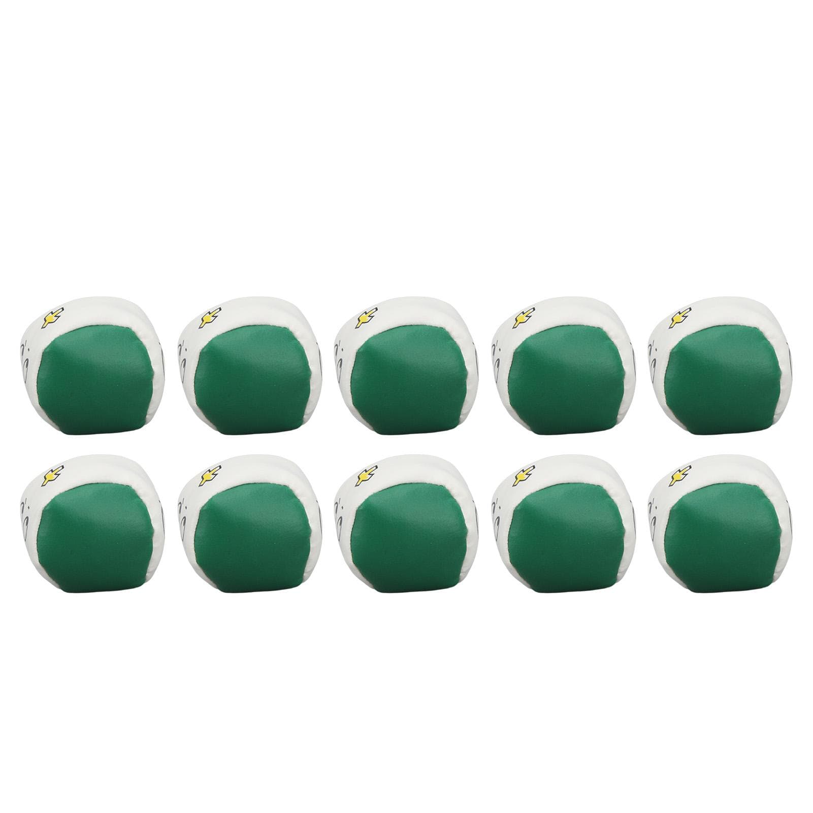 10Pcs Bean Bags Cute Emotions Pattern Round Cornhole Bags Tossing Sandbags for Outdoor Beach Games
