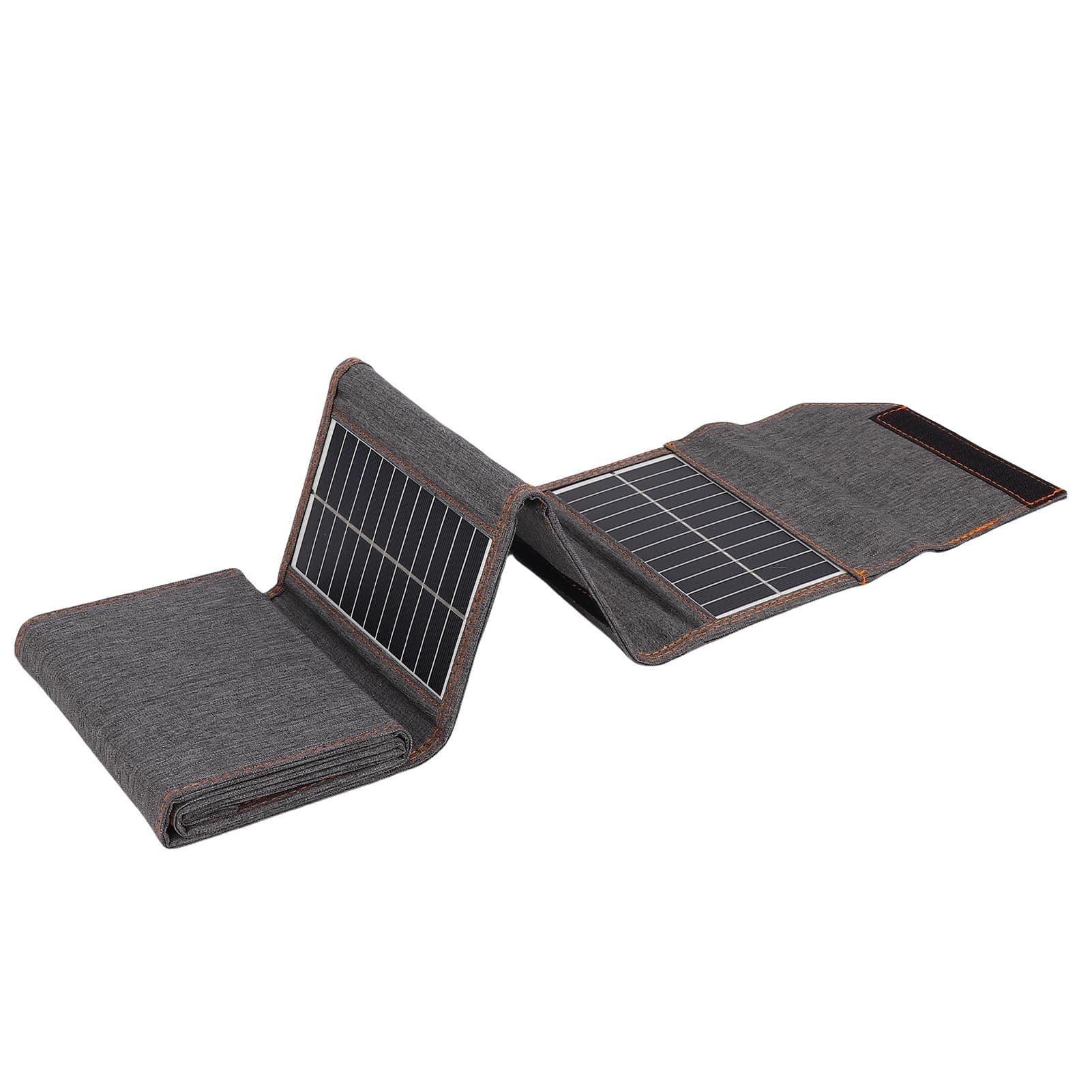 16W Portable Solar Panel 5V USB Output Monocrystalline Silicon Foldable Solar Charger for Outdoor