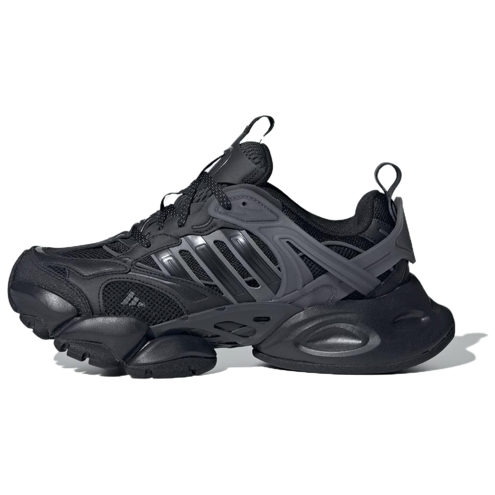 adidas XLG Runner Deluxe Black Grey Unisex Sneakers JR3086 44