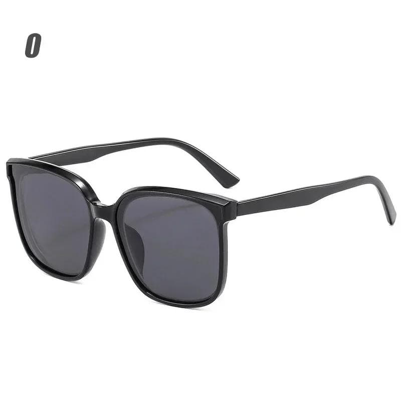 Trendy Cat Eye Oversized Sunglasses for Men Women UV400 Protection Myopia Prescription Glasses with Diopter black
