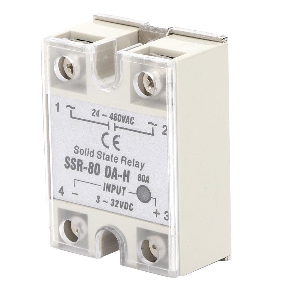 Solid State Relay DC AC SSR with Non Contact Switch High Quality SSR80A DA H 24480VAC