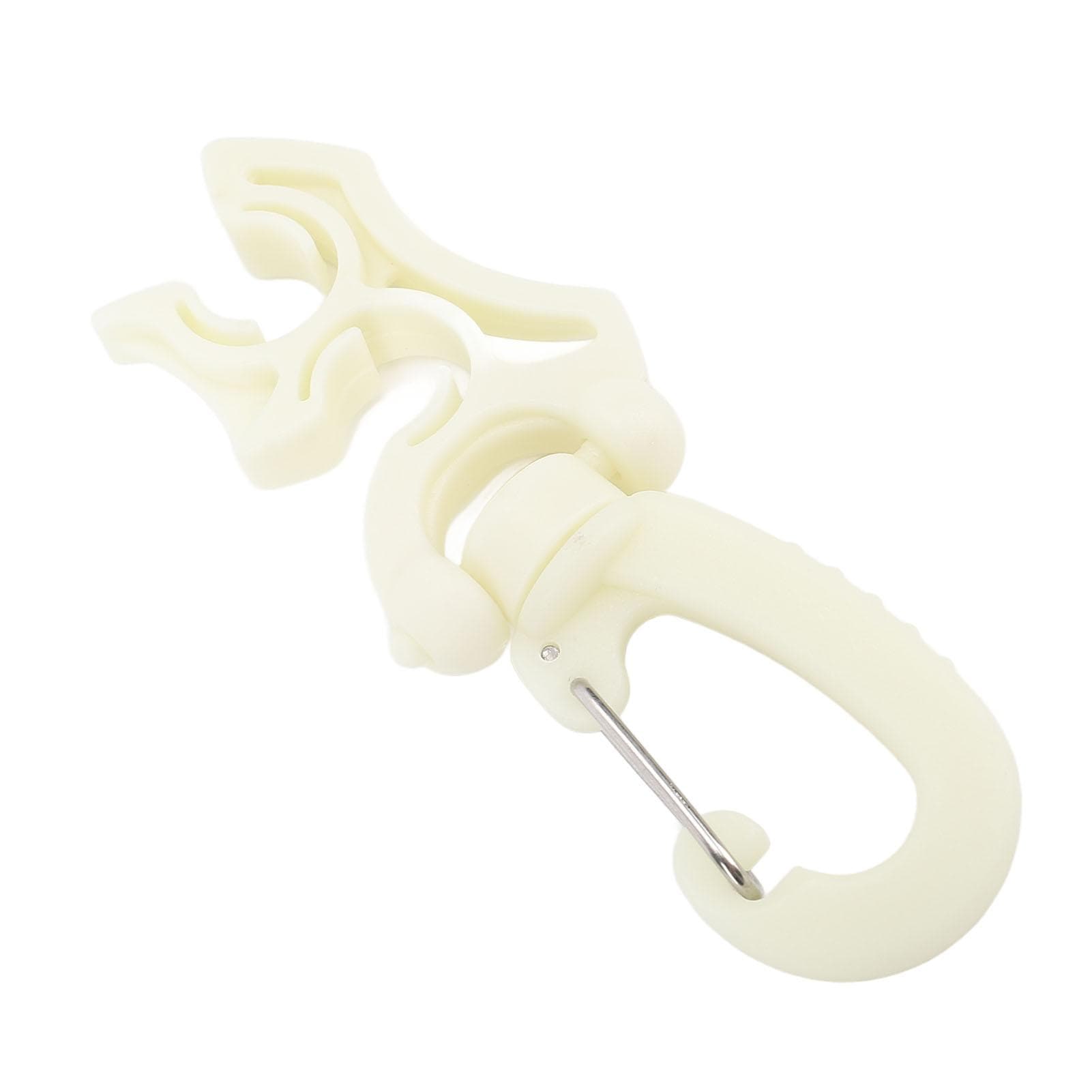Diving Hose Holder Clip PP Snap in Type Diving Double BCD Hose Holder Regulator Clip for Snorkeling