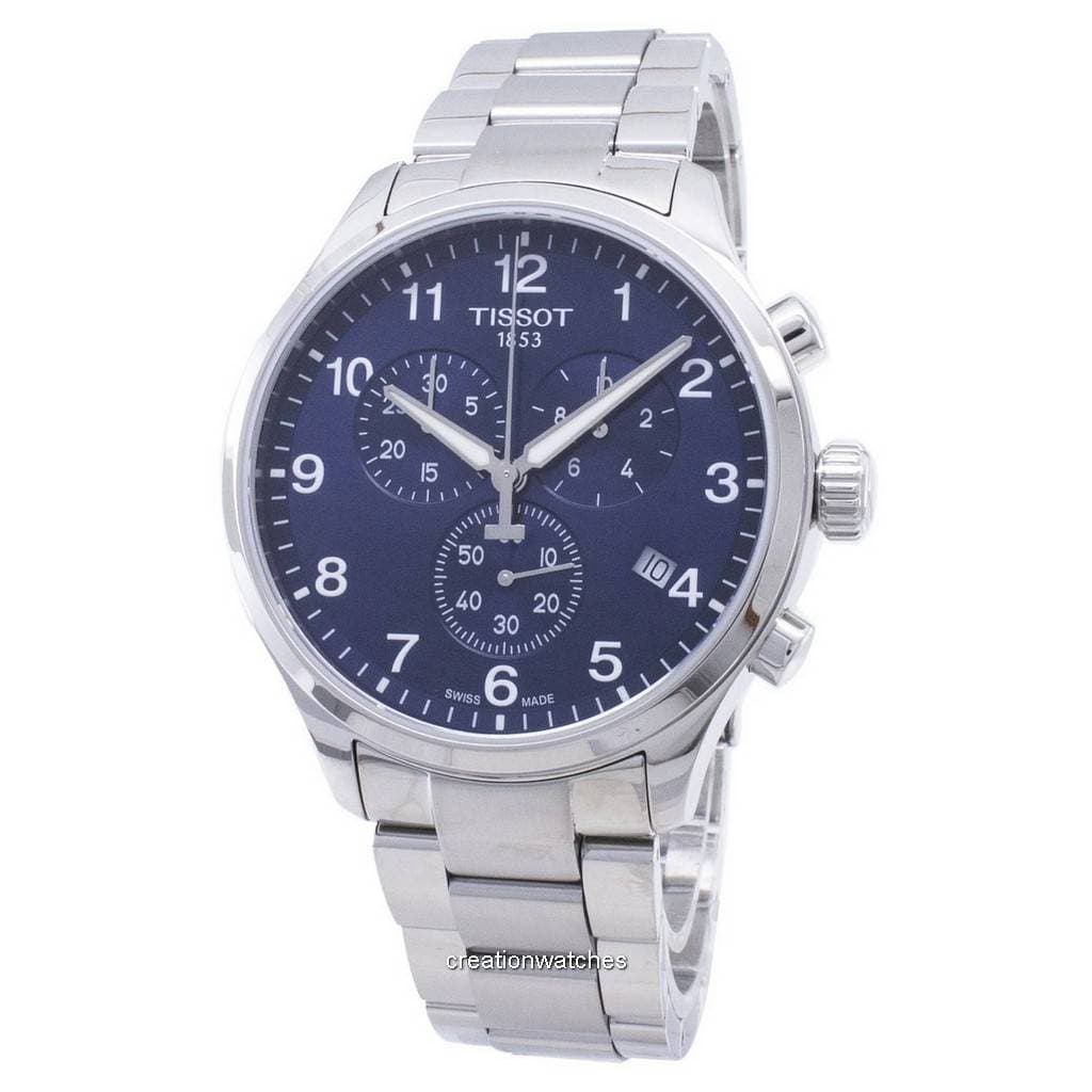 Tissot T-Sport Chrono XL Classic T116.617.11.047.01 T1166171104701 Quartz Men's Watch blue
