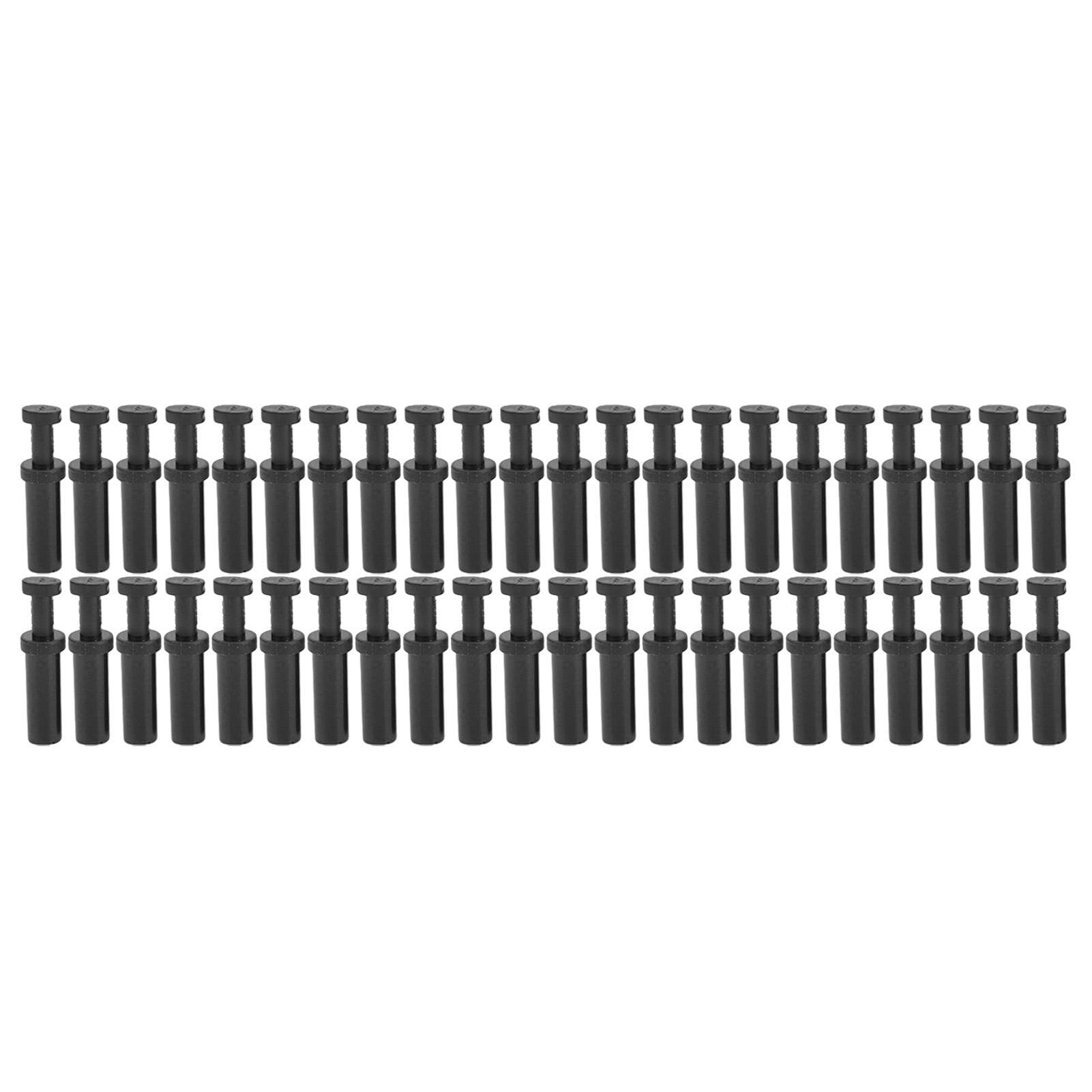 100Pcs Pneumatic Composite Plug Connector Tube Push to Connect Blanking Industry Equipment