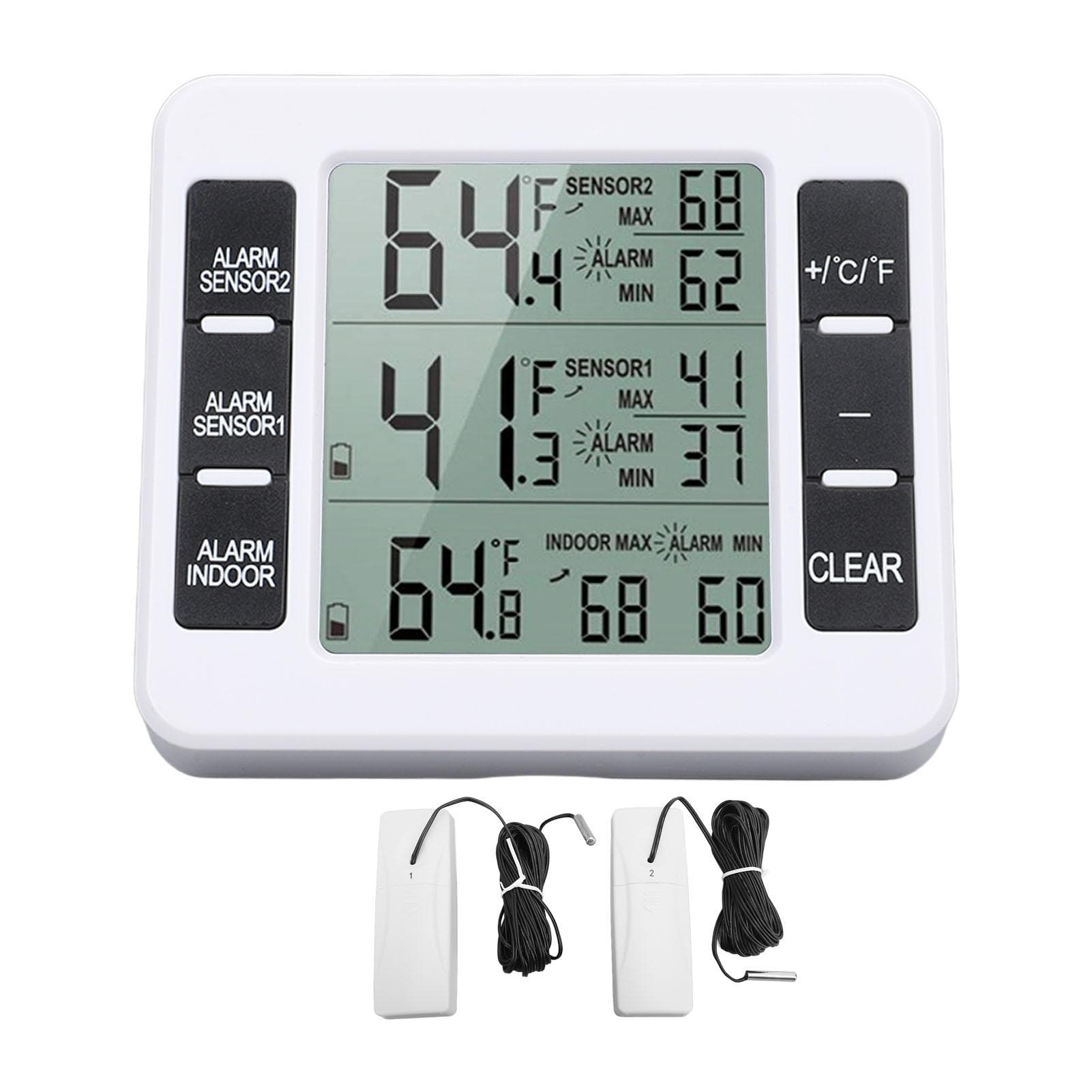 Indoor Outdoor Thermometer Digital Hygrometer Thermometer Wireless Temperature and Humidity Gauge