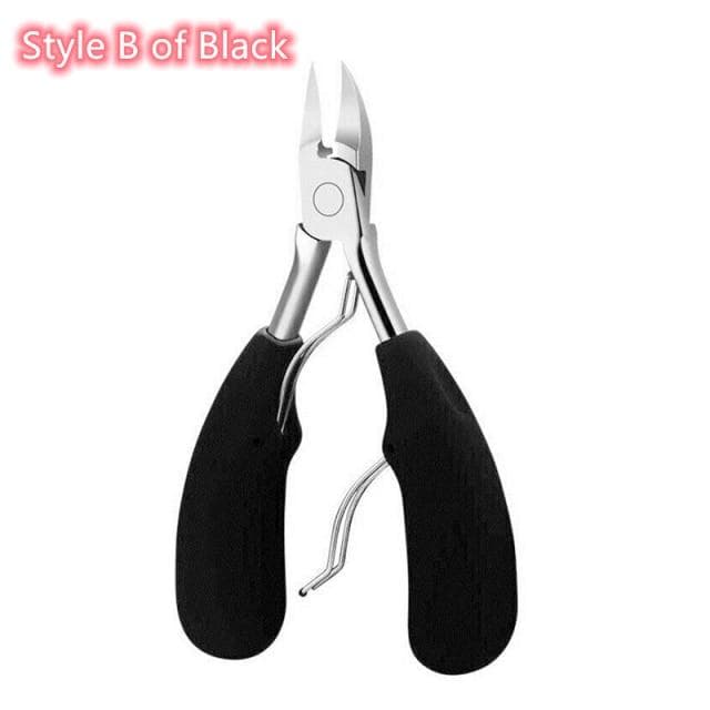 Toe Nail Clippers Correction Thick Nails Ingrown Toenails Nippers Cutters Dead Skin Dirt Remover Pedicure Care Tool