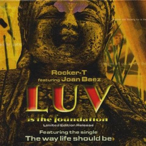 CD ROCKER T, JOAN BAEZ - Luv Is The Foundation (5 Tracks) ER006 Epiphyte Record 2009 Canada Reggae, Ska & Dub