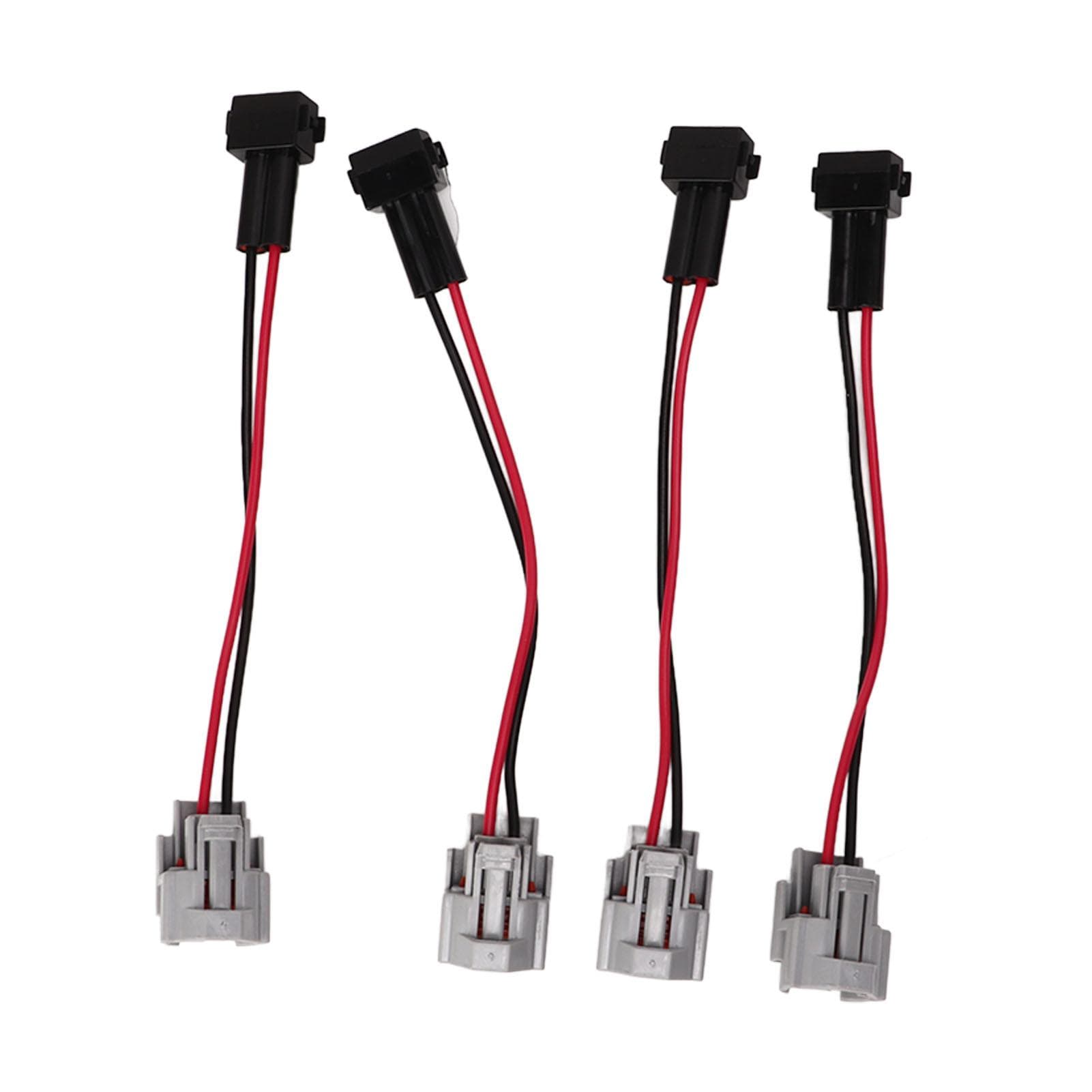 4pcs Fuel Injector Harness Adapter for DENSO Female to EV1 A Male Adapter Plug Replacement for