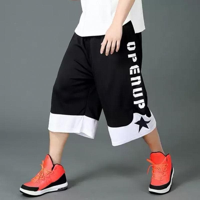 Men's Summer Basketball Shorts Loose Large Size Sports Shorts Casual Breathable Beach Pants 2XL