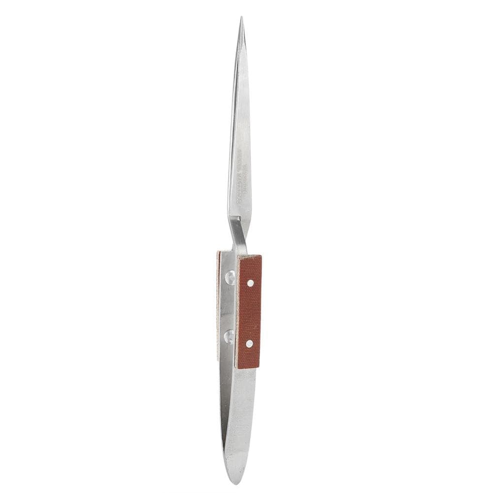 Straight Tip Selflock Cross Tweezer Locking Jeweler Jewelry Making Craft Tool (Straight)