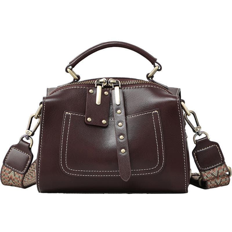 Women's Crossbody Bag Leather Women's Bag Spring/summer Pillow Bag Light Luxury Handbag Small Bag