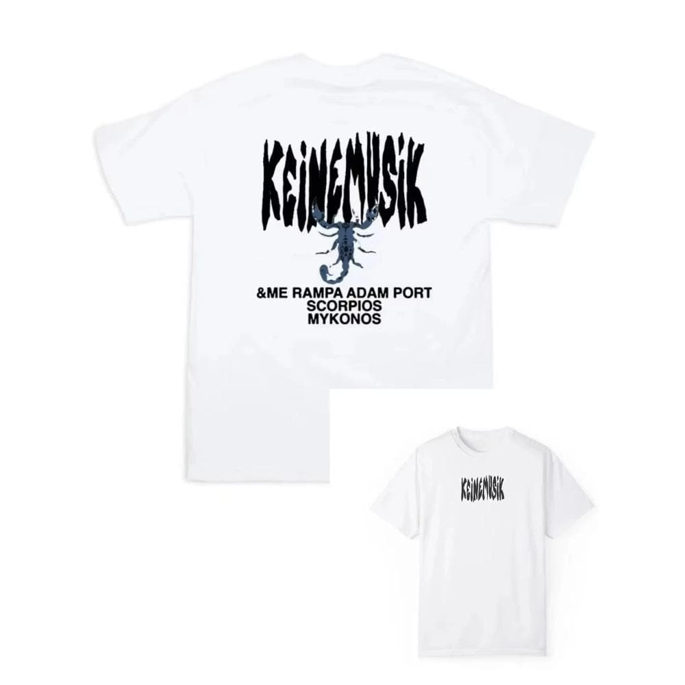 Summer Keinemusik X Pacha T Shirt Men's Women Fashion Streetwear Cotton Short Sleeve Tee Hip Hop Sportwear Oversized Casual Tops M