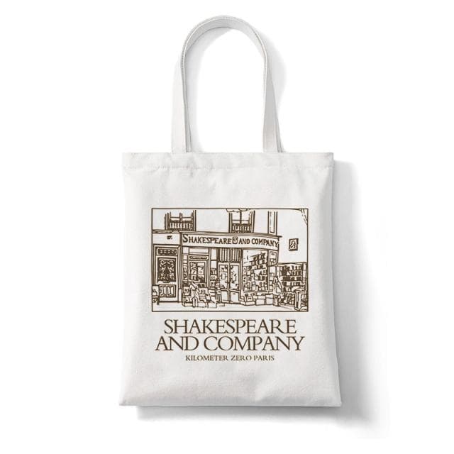 Shakespeare Print Women Canvas Shoulder Bag High Capacity Tote Bag Aesthetics Shopping Bags Cotton Handbags Books Bag For Girls 31*36cm