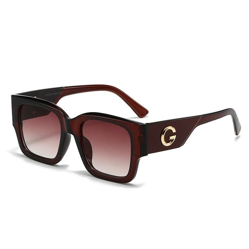 Luxury Brand G Fashion Sunglasses Unisex Square Designer Glasses UV400 Protection Stylish Eyewear