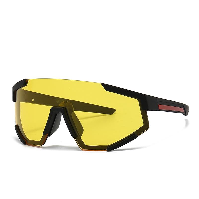 Sps04 One-Piece Oversized Retro Sunglasses Modern Charm Glasses Trendy Street Photography Cross-Border Eyewear