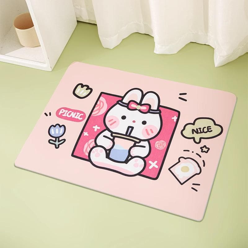 Pet Placemat Cat Dog Eating Cat Bowl Mat Waterproof, Non-slip, Anti-urine and Leak-proof Food Pvc Large Cushion Supplies 45×60cm