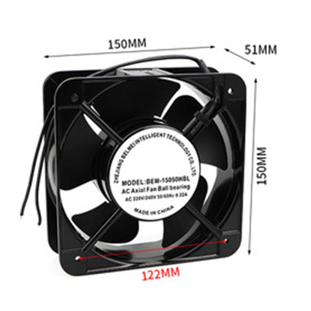 1PCS Cooling Fan 220V/240V 2PIN 80MM -150MM Axial Fan BEM-150X50HBL 220V