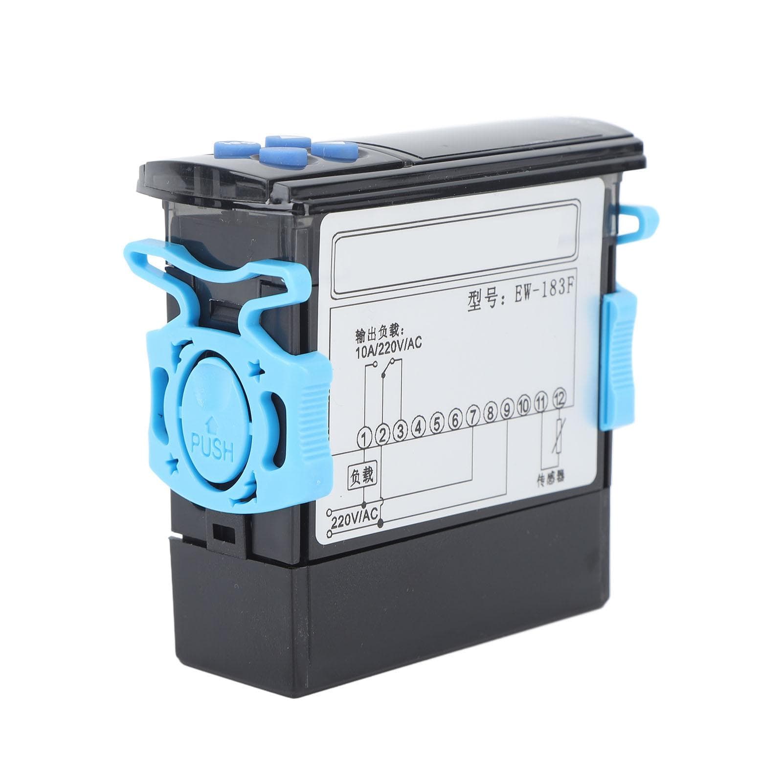 Universal Temperature Controller Dual Display Window Microcomputer Thermostat for Cooling Heating