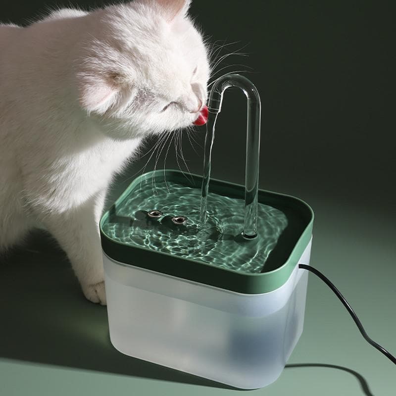 Big net red cat water dispenser automatic circulation flow mute water dispenser drinking water green