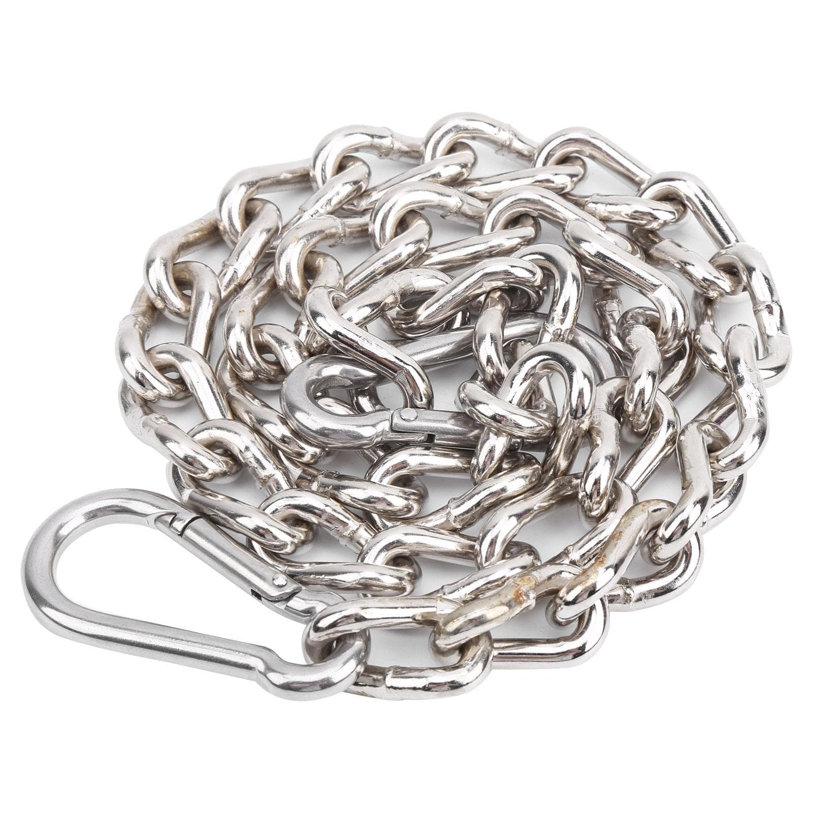 Outdoor LoadBearing Extension Chain Swing Sandbag Hanging Chain with Carabiners