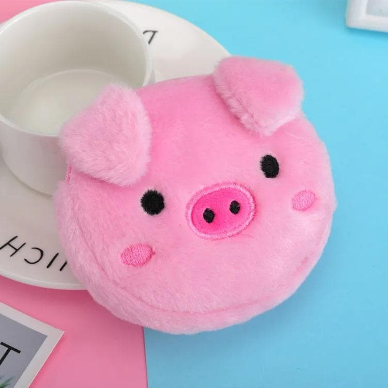 Cute Plush Coin Purse Panda Animal Coin Purse Zipper Coin Purse Mini Bag key Bag Birthday Gift