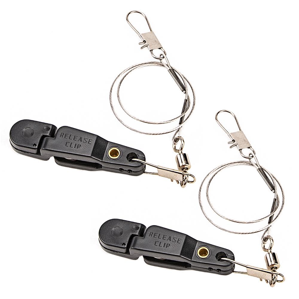 Fishing Line Release Snap Release Clip Offshore Planer Downrigger Power Grip 2 pcs