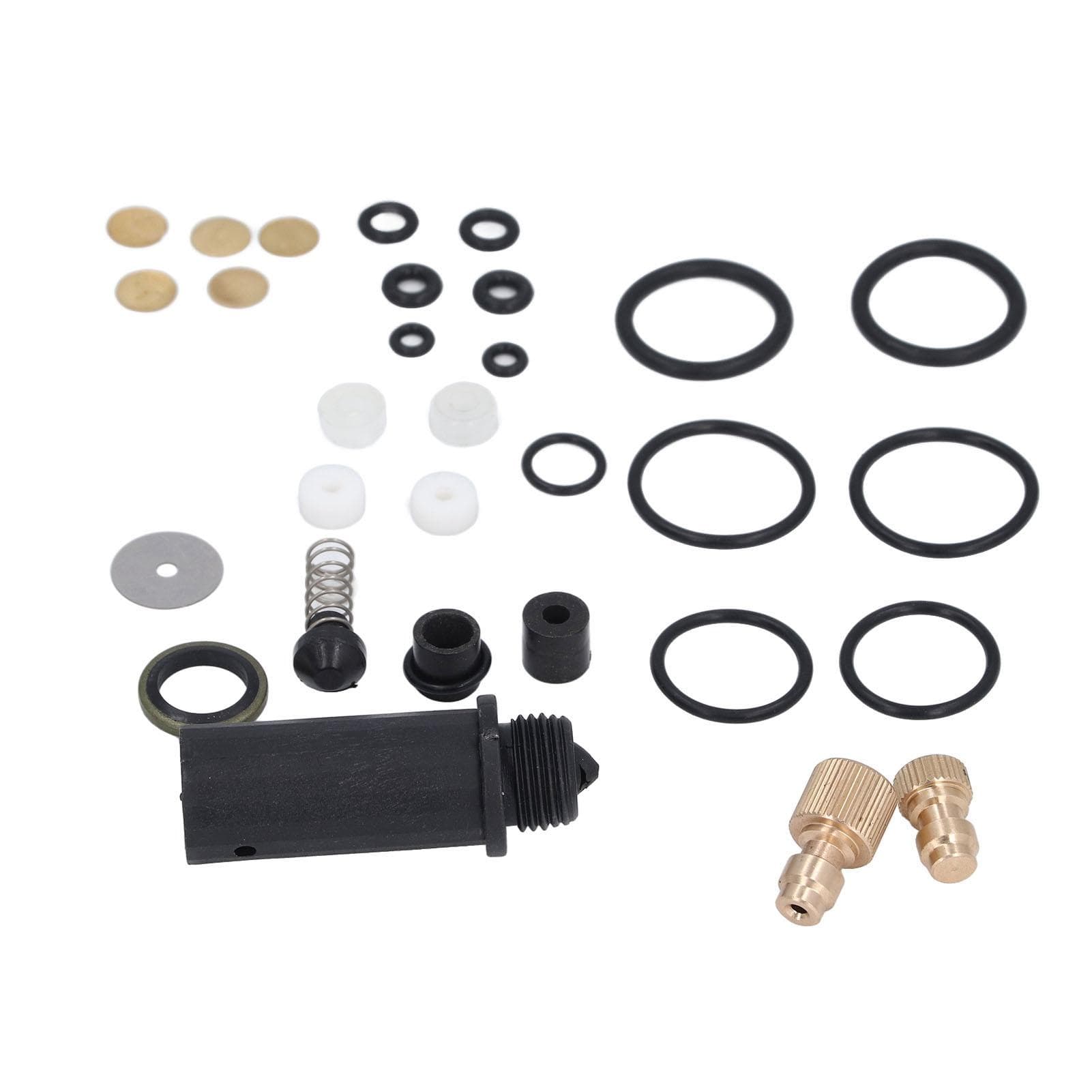 PCP Air Compressor Parts Breathing Valve Sealing Rings Nozzles 12V 30MPa High Pressure Air Pump