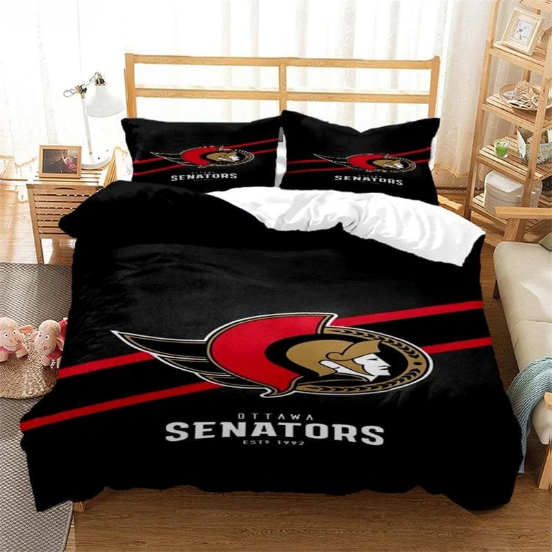 Fashion Casal Ice Hockey All Season Duvet Cover Set with Pillowcase Home Textile Twin Full Queen King Children's Gift 228X228cm-3pcs