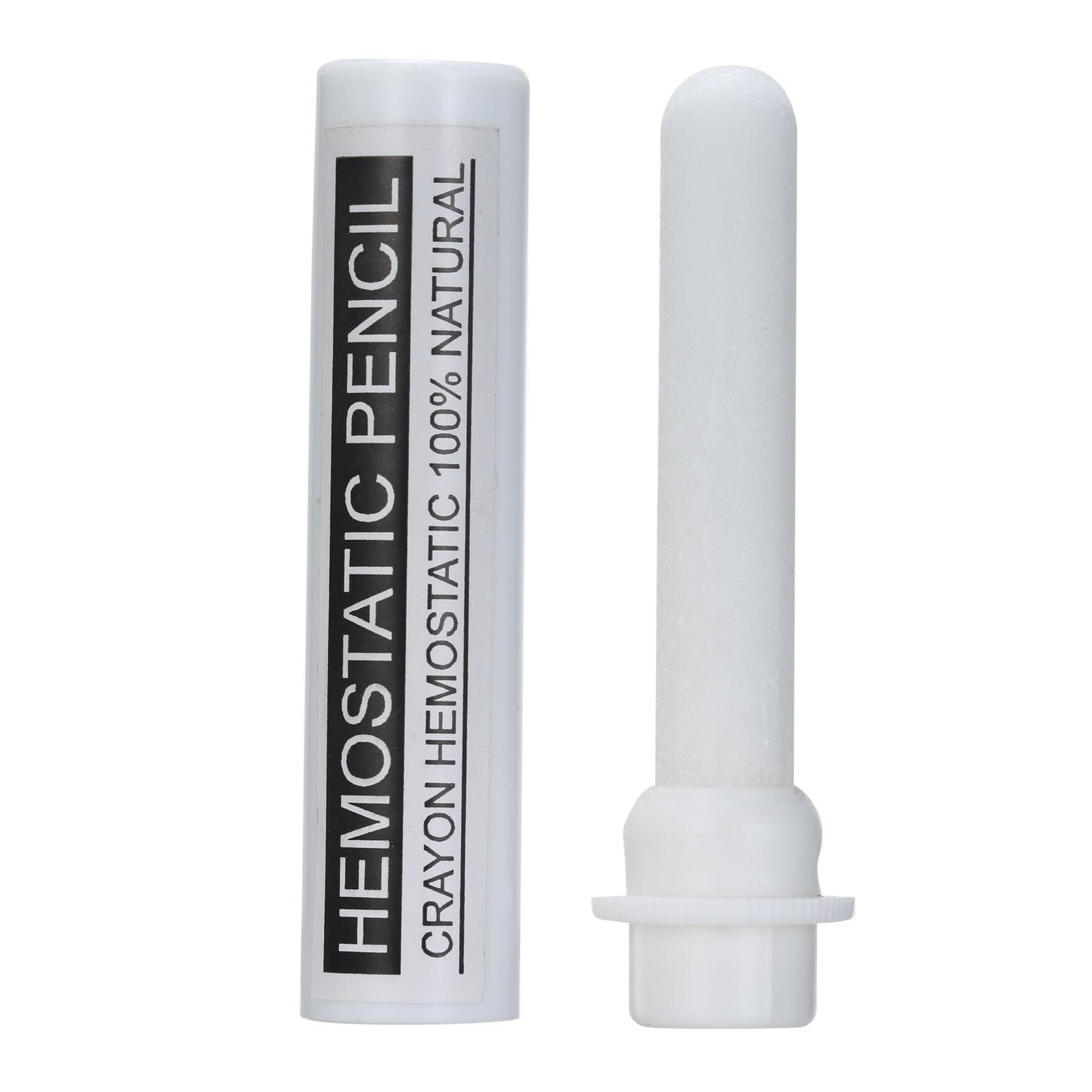Pen Type Styptic Pencils Bloodstone Stops Cuts Bleeding Shaving Cut Stick Anti-infection Men s white