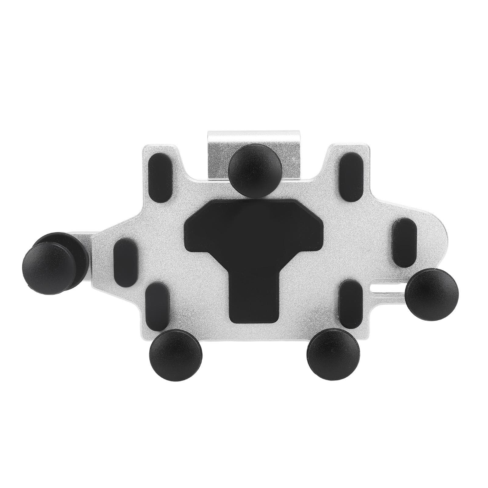 Motorcycle Phone Mount Shock Absorbing Adjustable Angle Aluminum Alloy Ball Head Type Motorcycle silver