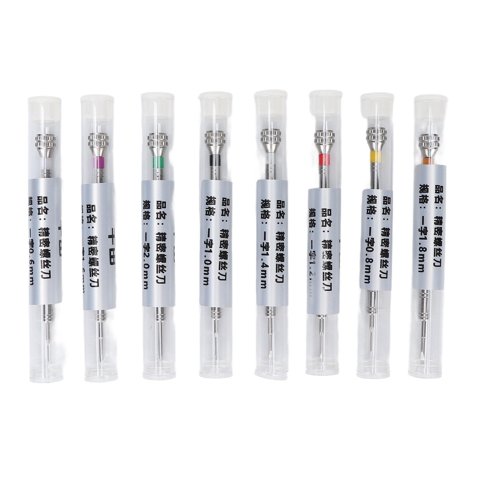 Watch Screwdriver Set Different Distinguishable Colors Compact Practical Long Lasting Tiny Repair