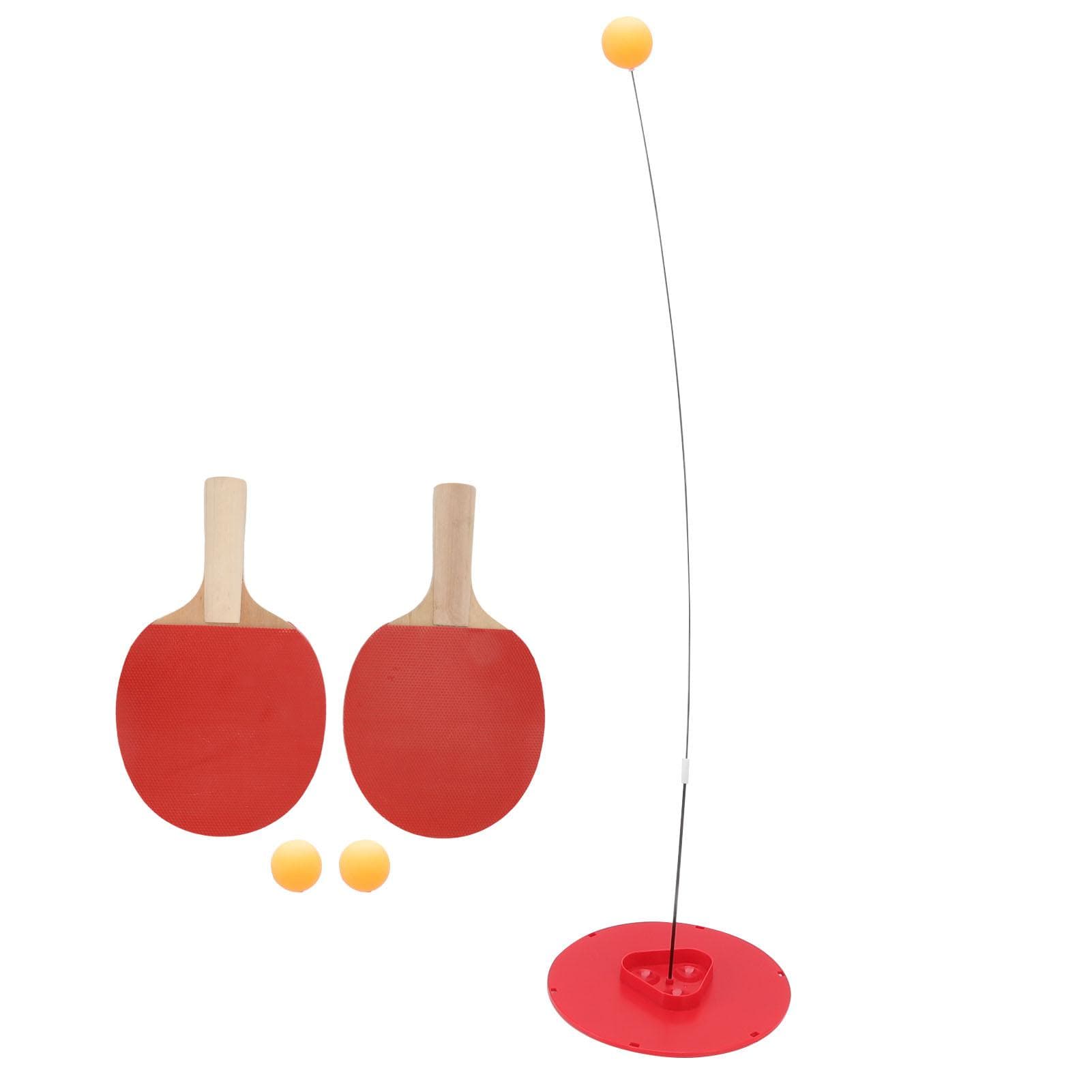Table Tennis Trainer Set Portable Table Tennis Soft Shaft Training Machine for Kids and Adults