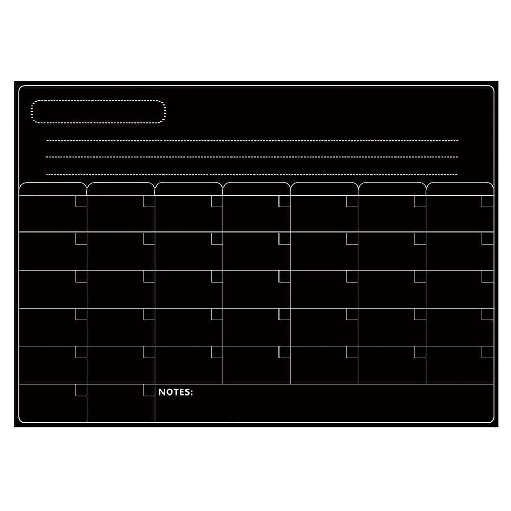 Magnetic Dry Erase Board Calendar Whiteboard Refrigerator Stickers Kitchen Fridge White Board for Black