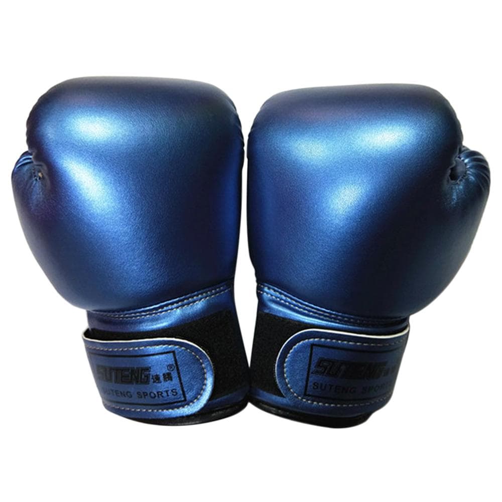 Children Boxing Gloves Kick Boxing Muay Thai Punching Training Bag Gloves Outdoor Sports Mittens blue