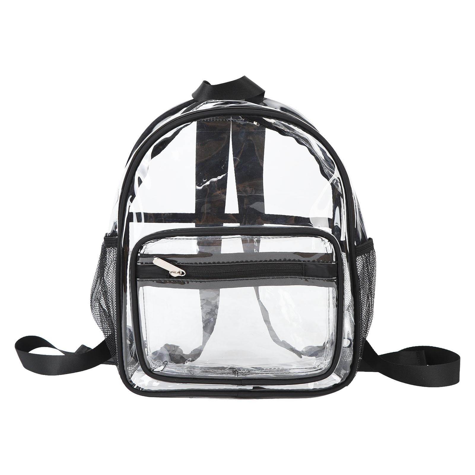 Clear Backpack Waterproof Heavy Duty Fashionable Eco Friendly PVC Transparent See Through Backpack