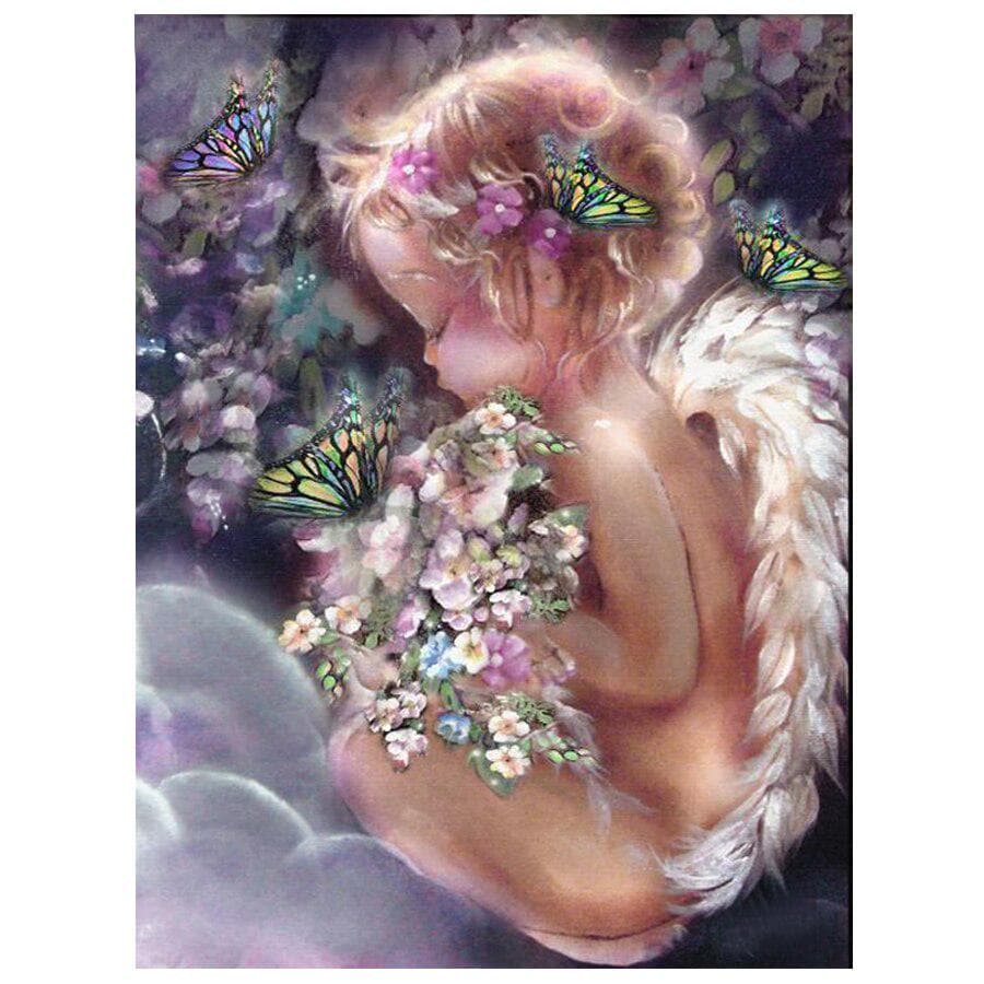5D Diamond Painting Diy Beautiful Girl Diamond Embroidery Animals Mosaic Kits Cross Stitch 20x30