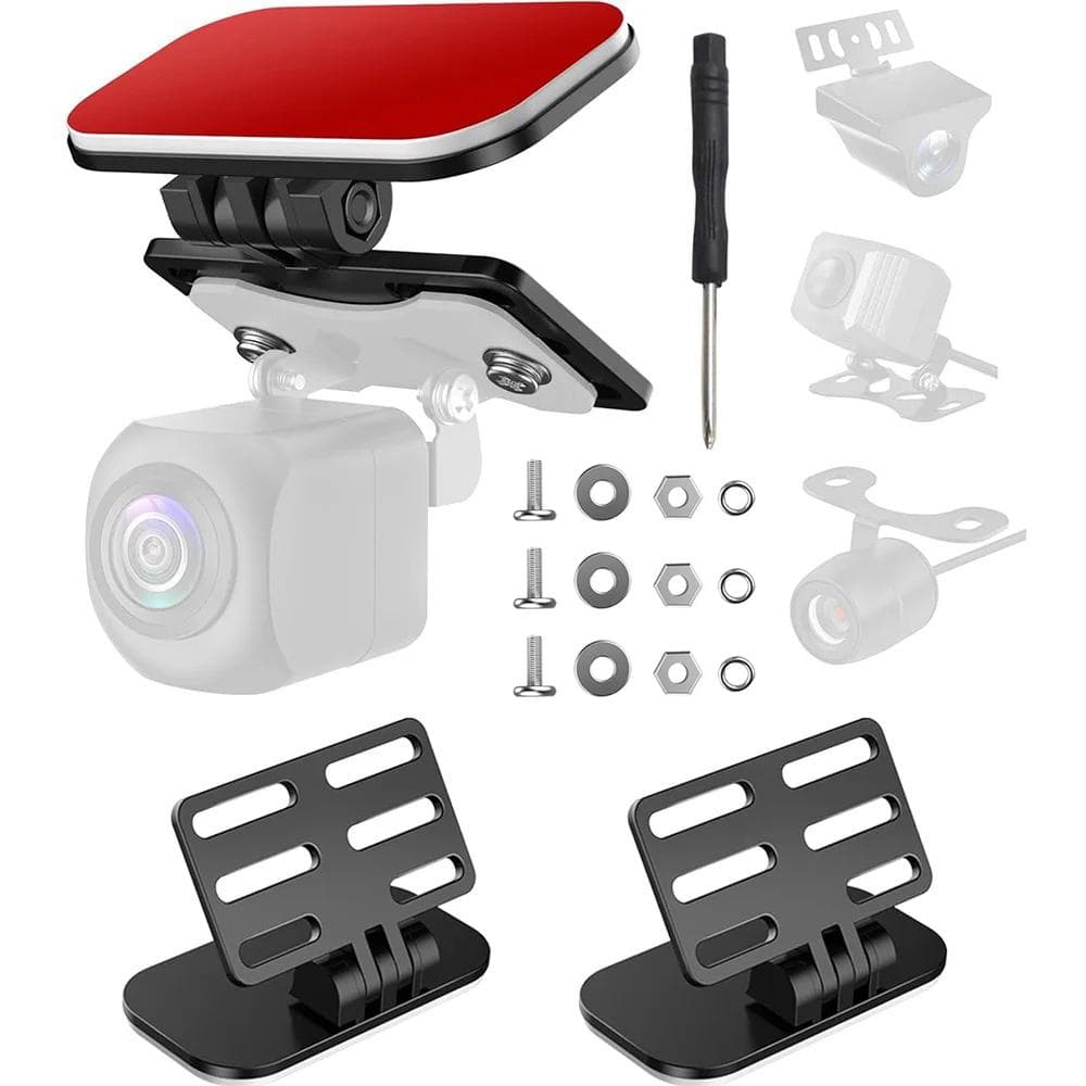 Rear Camera Holder Rear Camera Holder, Rear Window Bracket for Most Rear Camera Dash Cam Car Rear View Camera Bracket Dash Mirr 2 sets