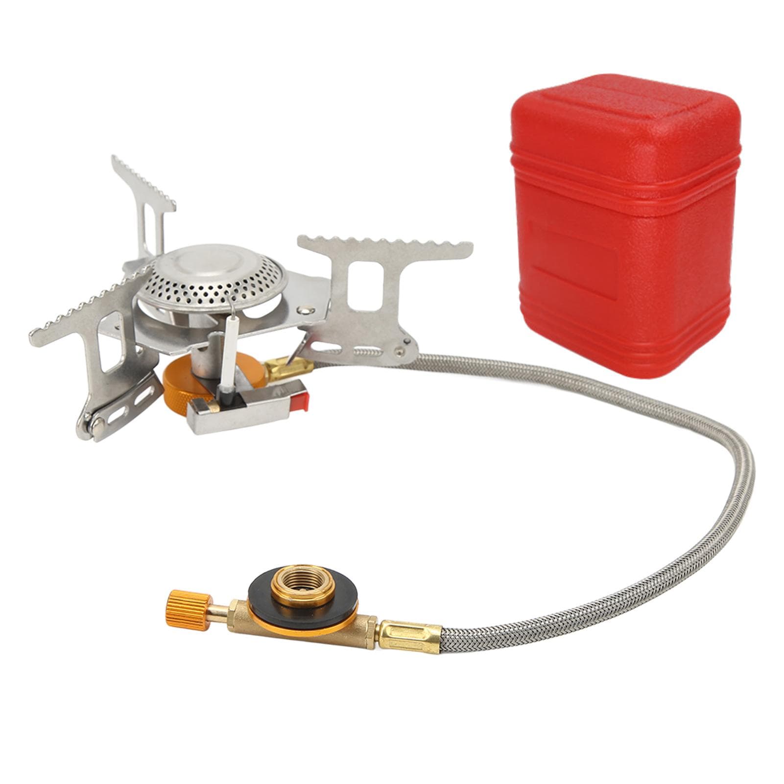 Portable Camping Stoves 3500W Foldable Backpacking Stove with Piezo Ignition for Outdoor Camping